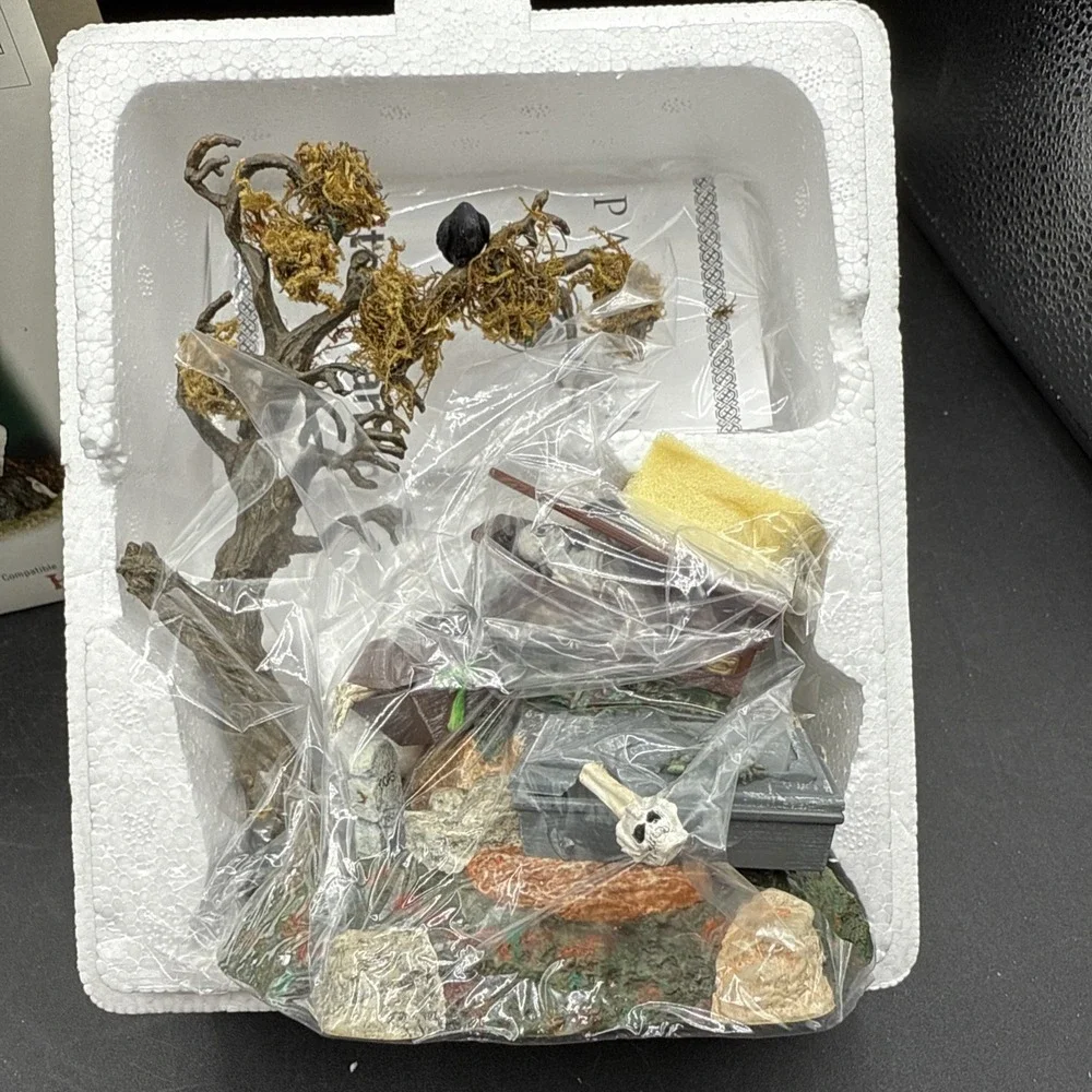 NEW Dept 56 Halloween Accessories‎ Animated Haunted Graveyard 52513 Skeleton